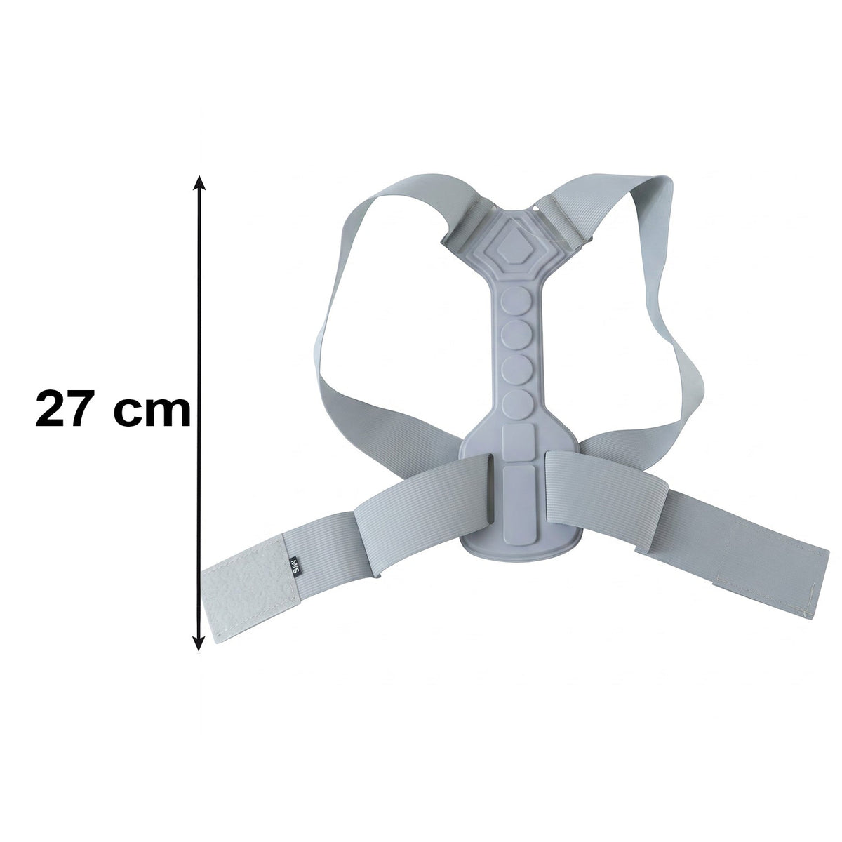 posture corrector belt showing 27 cm product length